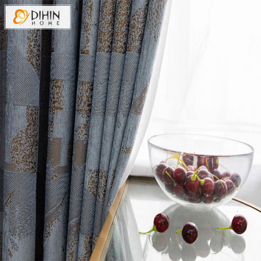DIHIN HOME Retro Geometry Thickness Fabric Blackout Curtains ,Cotton Linen ,Blackout Grommet Window Curtain for Living Room ,52x63-inch,1 Panel Roman Shades Window Curtains Curtains Window Blinds Curtains Drapes linen drapery curtains and drapes windows drapes custom curtains blackout curtains curtains for living room window shades sheer curtains curtain fabric window treatments custom drapery