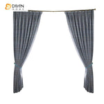 DIHIN HOME Retro Line Thickness Fabric Blackout Curtains ,Cotton Linen ,Blackout Grommet Window Curtain for Living Room ,52x63-inch,1 Panel Roman Shades Curtains Window Blinds custom curtains blackout curtains curtains for living room sheer curtains curtain fabric linen curtains kitchen curtains velvet curtains pinch pleat curtains bay window curtains outdoor curtains pleated curtains floral curtains dining room curtains kitchen valances drapes for bedroom patio curtains nursery curtains grommet curtains