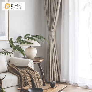 DIHIN HOME Retro Luxury Geometric Jacquard,Blackout Grommet Window Curtain for Living Room ,52x63-inch,1 Panel Roman Shades Curtains Window Blinds custom curtains blackout curtains curtains for living room sheer curtains curtain fabric linen curtains kitchen curtains velvet curtains pinch pleat curtains bay window curtains outdoor curtains pleated curtains floral curtains dining room curtains kitchen valances drapes for bedroom patio curtains nursery curtains grommet curtains