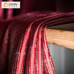 DIHIN HOME Retro Luxury Red Jacquard,Blackout Grommet Window Curtain for Living Room ,52x63-inch,1 Panel Roman Shades Curtains Window Blinds custom curtains blackout curtains curtains for living room sheer curtains curtain fabric linen curtains kitchen curtains velvet curtains pinch pleat curtains bay window curtains outdoor curtains pleated curtains floral curtains dining room curtains kitchen valances drapes for bedroom patio curtains nursery curtains grommet curtains