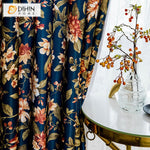 DIHIN HOME Retro Pastoral Flowers Printed Curtains,Blackout Grommet Window Curtain for Living Room ,52x63-inch,1 Panel Roman Shades Curtains Window Blinds custom curtains blackout curtains curtains for living room sheer curtains curtain fabric linen curtains kitchen curtains velvet curtains pinch pleat curtains bay window curtains outdoor curtains pleated curtains floral curtains dining room curtains kitchen valances drapes for bedroom patio curtains nursery curtains grommet curtains