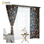 DIHIN HOME Retro Pastoral Flowers Printed Curtains,Blackout Grommet Window Curtain for Living Room ,52x63-inch,1 Panel Roman Shades Curtains Window Blinds custom curtains blackout curtains curtains for living room sheer curtains curtain fabric linen curtains kitchen curtains velvet curtains pinch pleat curtains bay window curtains outdoor curtains pleated curtains floral curtains dining room curtains kitchen valances drapes for bedroom patio curtains nursery curtains grommet curtains