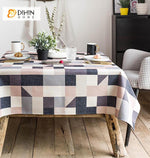 DIHIN HOME Retro Plaid Printed Tablecloth For Rectangle Tables,Custom Washed Linen Tablecloth,Handmade Rectangle Table Cover Roman Shades Curtains Window Blinds custom curtains blackout curtains curtains for living room sheer curtains curtain fabric linen curtains kitchen curtains velvet curtains pinch pleat curtains bay window curtains outdoor curtains pleated curtains floral curtains dining room curtains kitchen valances drapes for bedroom patio curtains nursery curtains grommet curtains