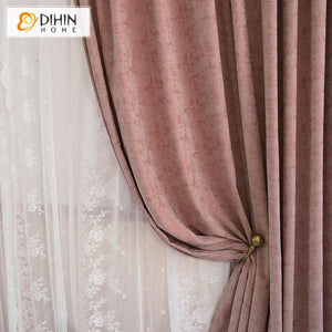 DIHIN HOME Retro Rubber Pink Jacquard,Blackout Grommet Window Curtain for Living Room ,52x63-inch,1 Panel Roman Shades Curtains Window Blinds custom curtains blackout curtains curtains for living room sheer curtains curtain fabric linen curtains kitchen curtains velvet curtains pinch pleat curtains bay window curtains outdoor curtains pleated curtains floral curtains dining room curtains kitchen valances drapes for bedroom patio curtains nursery curtains grommet curtains