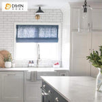 DIHIN HOME Retro Solid Blue Printed Roman Shades ,Easy Install Washable Curtains ,Customized Window Curtain Drape, 24"W X 64" Roman Shades Curtains Window Blinds custom curtains blackout curtains curtains for living room sheer curtains curtain fabric linen curtains kitchen curtains velvet curtains pinch pleat curtains bay window curtains outdoor curtains pleated curtains floral curtains dining room curtains kitchen valances drapes for bedroom patio curtains nursery curtains grommet curtains