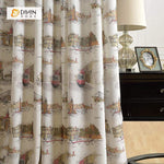 DIHIN HOME Retro Transportation Printed，Blackout Grommet Window Curtain for Living Room ,52x63-inch,1 Panel Roman Shades Curtains Window Blinds custom curtains blackout curtains curtains for living room sheer curtains curtain fabric linen curtains kitchen curtains velvet curtains pinch pleat curtains bay window curtains outdoor curtains pleated curtains floral curtains dining room curtains kitchen valances drapes for bedroom patio curtains nursery curtains grommet curtains
