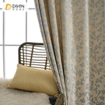 DIHIN HOME Silver Cute Leaves Printed,Blackout Grommet Window Curtain for Living Room ,52x63-inch,1 Panel Roman Shades Curtains Window Blinds custom curtains blackout curtains curtains for living room sheer curtains curtain fabric linen curtains kitchen curtains velvet curtains pinch pleat curtains bay window curtains outdoor curtains pleated curtains floral curtains dining room curtains kitchen valances drapes for bedroom patio curtains nursery curtains grommet curtains