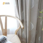 DIHIN HOME Silver Leaves Printed，Blackout Grommet Window Curtain for Living Room ,52x63-inch,1 Panel Roman Shades Curtains Window Blinds custom curtains blackout curtains curtains for living room sheer curtains curtain fabric linen curtains kitchen curtains velvet curtains pinch pleat curtains bay window curtains outdoor curtains pleated curtains floral curtains dining room curtains kitchen valances drapes for bedroom patio curtains nursery curtains grommet curtains