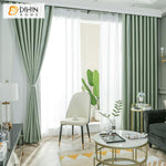 DIHIN HOME Simple Green Color High Quality Blackout Curtains With Lace,Cotton Linen,Blackout Grommet Window Curtain for Living Room ,52x63-inch,1 Panel Roman Shades Window Curtains Curtains Window Blinds Curtains Drapes linen drapery curtains and drapes windows drapes custom curtains blackout curtains curtains for living room window shades sheer curtains curtain fabric window treatments custom drapery