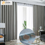DIHIN HOME Simple Grey Color High Quality Blackout Curtains With Lace,Cotton Linen,Blackout Grommet Window Curtain for Living Room ,52x63-inch,1 Panel Roman Shades Window Curtains Curtains Window Blinds Curtains Drapes linen drapery curtains and drapes windows drapes custom curtains blackout curtains curtains for living room window shades sheer curtains curtain fabric window treatments custom drapery