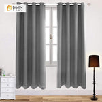 DIHIN HOME Simple Grey Printed，Blackout Grommet Window Curtain for Living Room ,52x63-inch,1 Panel Roman Shades Curtains Window Blinds custom curtains blackout curtains curtains for living room sheer curtains curtain fabric linen curtains kitchen curtains velvet curtains pinch pleat curtains bay window curtains outdoor curtains pleated curtains floral curtains dining room curtains kitchen valances drapes for bedroom patio curtains nursery curtains grommet curtains