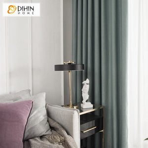 DIHIN HOME Simple High Quality Blackout Curtains,Cotton Linen,Blackout Grommet Window Curtain for Living Room ,52x63-inch,1 Panel Roman Shades Curtains Window Blinds custom curtains blackout curtains curtains for living room sheer curtains curtain fabric linen curtains kitchen curtains velvet curtains pinch pleat curtains bay window curtains outdoor curtains pleated curtains floral curtains dining room curtains kitchen valances drapes for bedroom patio curtains nursery curtains grommet curtains