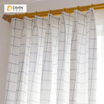 DIHIN HOME Simple Lines Printed，Blackout Grommet Window Curtain for Living Room ,52x63-inch,1 Panel Roman Shades Curtains Window Blinds custom curtains blackout curtains curtains for living room sheer curtains curtain fabric linen curtains kitchen curtains velvet curtains pinch pleat curtains bay window curtains outdoor curtains pleated curtains floral curtains dining room curtains kitchen valances drapes for bedroom patio curtains nursery curtains grommet curtains
