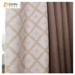DIHIN HOME Simple Modern Coffee Color Geometry,Blackout Grommet Window Curtain for Living Room ,52x63-inch,1 Panel Roman Shades Curtains Window Blinds custom curtains blackout curtains curtains for living room sheer curtains curtain fabric linen curtains kitchen curtains velvet curtains pinch pleat curtains bay window curtains outdoor curtains pleated curtains floral curtains dining room curtains kitchen valances drapes for bedroom patio curtains nursery curtains grommet curtains