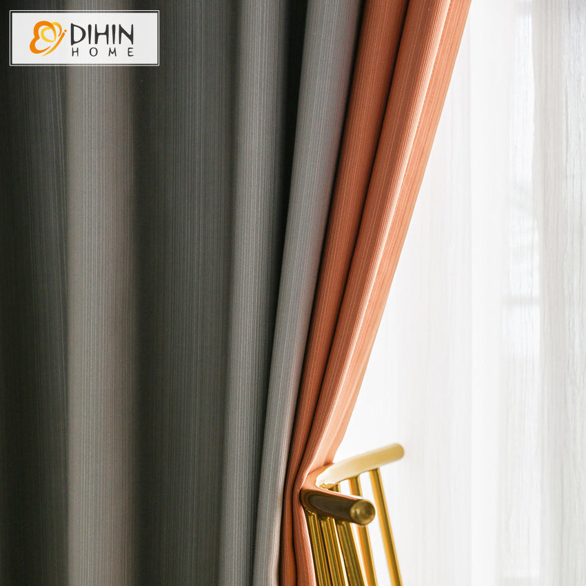 DIHIN HOME Simple Modern Solid Color Curtains,Blackout Grommet Window Curtain for Living Room ,52x63-inch,1 Panel Roman Shades Curtains Window Blinds custom curtains blackout curtains curtains for living room sheer curtains curtain fabric linen curtains kitchen curtains velvet curtains pinch pleat curtains bay window curtains outdoor curtains pleated curtains floral curtains dining room curtains kitchen valances drapes for bedroom patio curtains nursery curtains grommet curtains
