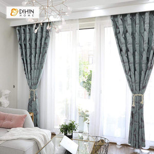 DIHIN HOME Simple Pattern Printed，Blackout Grommet Window Curtain for Living Room ,52x63-inch,1 Panel Roman Shades Curtains Window Blinds custom curtains blackout curtains curtains for living room sheer curtains curtain fabric linen curtains kitchen curtains velvet curtains pinch pleat curtains bay window curtains outdoor curtains pleated curtains floral curtains dining room curtains kitchen valances drapes for bedroom patio curtains nursery curtains grommet curtains