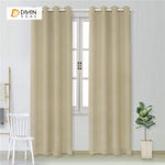DIHIN HOME Simple Solid Beige Printed，Blackout Grommet Window Curtain for Living Room ,52x63-inch,1 Panel Roman Shades Curtains Window Blinds custom curtains blackout curtains curtains for living room sheer curtains curtain fabric linen curtains kitchen curtains velvet curtains pinch pleat curtains bay window curtains outdoor curtains pleated curtains floral curtains dining room curtains kitchen valances drapes for bedroom patio curtains nursery curtains grommet curtains