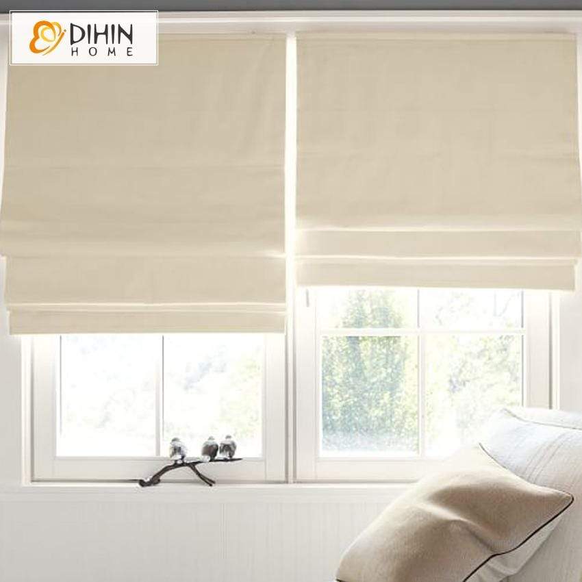 DIHIN HOME Simple Solid Beige Printed Roman Shades ,Easy Install Washable Curtains ,Customized Window Curtain Drape, 24"W X 64" Roman Shades Curtains Window Blinds custom curtains blackout curtains curtains for living room sheer curtains curtain fabric linen curtains kitchen curtains velvet curtains pinch pleat curtains bay window curtains outdoor curtains pleated curtains floral curtains dining room curtains kitchen valances drapes for bedroom patio curtains nursery curtains grommet curtains