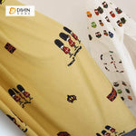 DIHIN HOME Small Cartoon Soldiers Printed，Blackout Grommet Window Curtain for Living Room ,52x63-inch,1 Panel Roman Shades Curtains Window Blinds custom curtains blackout curtains curtains for living room sheer curtains curtain fabric linen curtains kitchen curtains velvet curtains pinch pleat curtains bay window curtains outdoor curtains pleated curtains floral curtains dining room curtains kitchen valances drapes for bedroom patio curtains nursery curtains grommet curtains