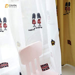 DIHIN HOME Small Cartoon Soldiers Printed，Blackout Grommet Window Curtain for Living Room ,52x63-inch,1 Panel Roman Shades Curtains Window Blinds custom curtains blackout curtains curtains for living room sheer curtains curtain fabric linen curtains kitchen curtains velvet curtains pinch pleat curtains bay window curtains outdoor curtains pleated curtains floral curtains dining room curtains kitchen valances drapes for bedroom patio curtains nursery curtains grommet curtains