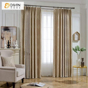 DIHIN HOME Soft Curve Printed,Blackout Grommet Window Curtain for Living Room ,52x63-inch,1 Panel Roman Shades Curtains Window Blinds custom curtains blackout curtains curtains for living room sheer curtains curtain fabric linen curtains kitchen curtains velvet curtains pinch pleat curtains bay window curtains outdoor curtains pleated curtains floral curtains dining room curtains kitchen valances drapes for bedroom patio curtains nursery curtains grommet curtains