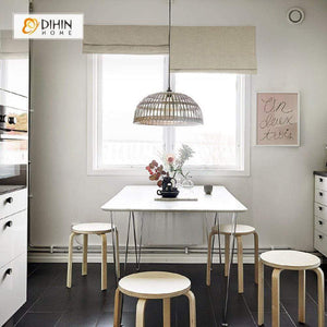 DIHIN HOME Solid Beige Printed Roman Shades ,Easy Install Washable Curtains ,Customized Window Curtain Drape, 24"W X 64"H Roman Shades Curtains Window Blinds custom curtains blackout curtains curtains for living room sheer curtains curtain fabric linen curtains kitchen curtains velvet curtains pinch pleat curtains bay window curtains outdoor curtains pleated curtains floral curtains dining room curtains kitchen valances drapes for bedroom patio curtains nursery curtains grommet curtains