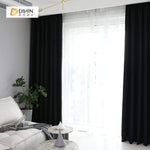 DIHIN HOME Solid Black Printed，Blackout Grommet Window Curtain for Living Room ,52x63-inch,1 Panel Roman Shades Curtains Window Blinds custom curtains blackout curtains curtains for living room sheer curtains curtain fabric linen curtains kitchen curtains velvet curtains pinch pleat curtains bay window curtains outdoor curtains pleated curtains floral curtains dining room curtains kitchen valances drapes for bedroom patio curtains nursery curtains grommet curtains