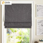 DIHIN HOME Solid Black Printed Roman Shades ,Easy Install Washable Curtains ,Customized Window Curtain Drape, 24"W X 64" Roman Shades Curtains Window Blinds custom curtains blackout curtains curtains for living room sheer curtains curtain fabric linen curtains kitchen curtains velvet curtains pinch pleat curtains bay window curtains outdoor curtains pleated curtains floral curtains dining room curtains kitchen valances drapes for bedroom patio curtains nursery curtains grommet curtains