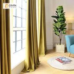 DIHIN HOME Solid Yellow Velvet,Blackout Curtains Grommet Window Curtain for Living Room ,52x84-inch,1 Panel Roman Shades Curtains Window Blinds custom curtains blackout curtains curtains for living room sheer curtains curtain fabric linen curtains kitchen curtains velvet curtains pinch pleat curtains bay window curtains outdoor curtains pleated curtains floral curtains dining room curtains kitchen valances drapes for bedroom patio curtains nursery curtains grommet curtains