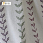 DIHIN HOME Straight-Line Leaves Embroidered，Blackout Grommet Window Curtain for Living Room ,52x63-inch,1 Panel Roman Shades Curtains Window Blinds custom curtains blackout curtains curtains for living room sheer curtains curtain fabric linen curtains kitchen curtains velvet curtains pinch pleat curtains bay window curtains outdoor curtains pleated curtains floral curtains dining room curtains kitchen valances drapes for bedroom patio curtains nursery curtains grommet curtains