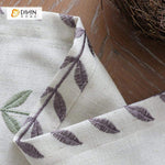DIHIN HOME Straight-Line Leaves Embroidered，Blackout Grommet Window Curtain for Living Room ,52x63-inch,1 Panel Roman Shades Curtains Window Blinds custom curtains blackout curtains curtains for living room sheer curtains curtain fabric linen curtains kitchen curtains velvet curtains pinch pleat curtains bay window curtains outdoor curtains pleated curtains floral curtains dining room curtains kitchen valances drapes for bedroom patio curtains nursery curtains grommet curtains