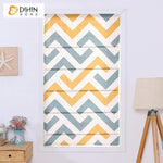 DIHIN HOME Stripes Printed Roman Shades,Easy Install Washable Curtains ,Customized Window Curtain Drape, 24"W X 64" Roman Shades Curtains Window Blinds custom curtains blackout curtains curtains for living room sheer curtains curtain fabric linen curtains kitchen curtains velvet curtains pinch pleat curtains bay window curtains outdoor curtains pleated curtains floral curtains dining room curtains kitchen valances drapes for bedroom patio curtains nursery curtains grommet curtains
