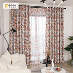 DIHIN HOME Triangle Red Printed，Blackout Grommet Window Curtain for Living Room ,52x63-inch,1 Panel Roman Shades Curtains Window Blinds custom curtains blackout curtains curtains for living room sheer curtains curtain fabric linen curtains kitchen curtains velvet curtains pinch pleat curtains bay window curtains outdoor curtains pleated curtains floral curtains dining room curtains kitchen valances drapes for bedroom patio curtains nursery curtains grommet curtains
