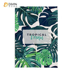 DIHIN HOME Tropical Dream Printed Japanese Noren Doorway Curtain Tapestry,Cotton Linen,Door Way Curtain Door Hanging Tapestry,33.5''Wx59''L,1 Panel Roman Shades Window Curtains Curtains Window Blinds Curtains Drapes linen drapery curtains and drapes windows drapes custom curtains blackout curtains curtains for living room window shades sheer curtains curtain fabric window treatments custom drapery