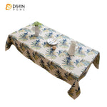 DIHIN HOME Tropical Forest Banana Leaves Printed Tablecloth For Rectangle Tables,Custom Washed Linen Tablecloth,Handmade Rectangle Table Cover Roman Shades Curtains Window Blinds custom curtains blackout curtains curtains for living room sheer curtains curtain fabric linen curtains kitchen curtains velvet curtains pinch pleat curtains bay window curtains outdoor curtains pleated curtains floral curtains dining room curtains kitchen valances drapes for bedroom patio curtains nursery curtains grommet curtains