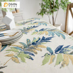 DIHIN HOME Tropical Forest Banana Leaves Printed Tablecloth For Rectangle Tables,Custom Washed Linen Tablecloth,Handmade Rectangle Table Cover Roman Shades Curtains Window Blinds custom curtains blackout curtains curtains for living room sheer curtains curtain fabric linen curtains kitchen curtains velvet curtains pinch pleat curtains bay window curtains outdoor curtains pleated curtains floral curtains dining room curtains kitchen valances drapes for bedroom patio curtains nursery curtains grommet curtains