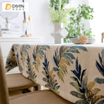 DIHIN HOME Tropical Forest Banana Leaves Printed Tablecloth For Rectangle Tables,Custom Washed Linen Tablecloth,Handmade Rectangle Table Cover Roman Shades Curtains Window Blinds custom curtains blackout curtains curtains for living room sheer curtains curtain fabric linen curtains kitchen curtains velvet curtains pinch pleat curtains bay window curtains outdoor curtains pleated curtains floral curtains dining room curtains kitchen valances drapes for bedroom patio curtains nursery curtains grommet curtains