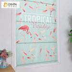 DIHIN HOME Tropical Paradise Printed Roman Shades,Easy Install Washable Curtains ,Customized Window Curtain Drape, 24"W X 64" Roman Shades Curtains Window Blinds custom curtains blackout curtains curtains for living room sheer curtains curtain fabric linen curtains kitchen curtains velvet curtains pinch pleat curtains bay window curtains outdoor curtains pleated curtains floral curtains dining room curtains kitchen valances drapes for bedroom patio curtains nursery curtains grommet curtains