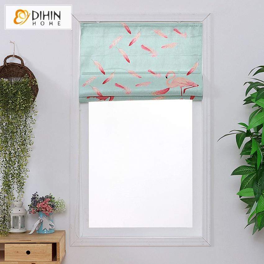 DIHIN HOME Tropical Paradise Printed Roman Shades,Easy Install Washable Curtains ,Customized Window Curtain Drape, 24"W X 64" Roman Shades Curtains Window Blinds custom curtains blackout curtains curtains for living room sheer curtains curtain fabric linen curtains kitchen curtains velvet curtains pinch pleat curtains bay window curtains outdoor curtains pleated curtains floral curtains dining room curtains kitchen valances drapes for bedroom patio curtains nursery curtains grommet curtains
