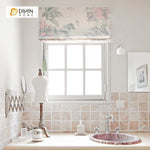 DIHIN HOME Vague Flowers Printed Roman Shades ,Easy Install Washable Curtains ,Customized Window Curtain Drape, 24"W X 64"H Roman Shades Curtains Window Blinds custom curtains blackout curtains curtains for living room sheer curtains curtain fabric linen curtains kitchen curtains velvet curtains pinch pleat curtains bay window curtains outdoor curtains pleated curtains floral curtains dining room curtains kitchen valances drapes for bedroom patio curtains nursery curtains grommet curtains