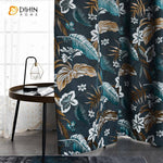 DIHIN HOME Vintage Fallen Leaves Printed,Blackout Grommet Window Curtain for Living Room ,52x63-inch,1 Panel Roman Shades Curtains Window Blinds custom curtains blackout curtains curtains for living room sheer curtains curtain fabric linen curtains kitchen curtains velvet curtains pinch pleat curtains bay window curtains outdoor curtains pleated curtains floral curtains dining room curtains kitchen valances drapes for bedroom patio curtains nursery curtains grommet curtains