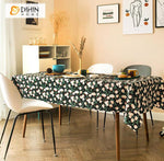 DIHIN HOME Vintage Garden Flowers Printed Tablecloth For Rectangle Tables,Custom Washed Linen Tablecloth,Handmade Rectangle Table Cover Roman Shades Curtains Window Blinds custom curtains blackout curtains curtains for living room sheer curtains curtain fabric linen curtains kitchen curtains velvet curtains pinch pleat curtains bay window curtains outdoor curtains pleated curtains floral curtains dining room curtains kitchen valances drapes for bedroom patio curtains nursery curtains grommet curtains