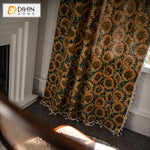 DIHIN HOME Vintage Sunflower Printed,Blackout Grommet Window Curtain for Living Room ,52x63-inch,1 Panel Roman Shades Curtains Window Blinds custom curtains blackout curtains curtains for living room sheer curtains curtain fabric linen curtains kitchen curtains velvet curtains pinch pleat curtains bay window curtains outdoor curtains pleated curtains floral curtains dining room curtains kitchen valances drapes for bedroom patio curtains nursery curtains grommet curtains