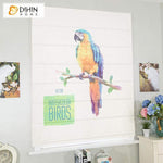 DIHIN HOME Watercolor Bird Printed Roman Shades,Easy Install Washable Curtains ,Customized Window Curtain Drape, 24"W X 64" Roman Shades Curtains Window Blinds custom curtains blackout curtains curtains for living room sheer curtains curtain fabric linen curtains kitchen curtains velvet curtains pinch pleat curtains bay window curtains outdoor curtains pleated curtains floral curtains dining room curtains kitchen valances drapes for bedroom patio curtains nursery curtains grommet curtains