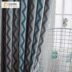 DIHIN HOME Wavy Lines Printed,Blackout Grommet Window Curtain for Living Room ,52x63-inch,1 Pane Roman Shades Curtains Window Blinds custom curtains blackout curtains curtains for living room sheer curtains curtain fabric linen curtains kitchen curtains velvet curtains pinch pleat curtains bay window curtains outdoor curtains pleated curtains floral curtains dining room curtains kitchen valances drapes for bedroom patio curtains nursery curtains grommet curtains