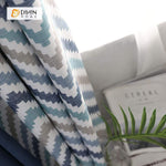 DIHIN HOME Wavy Stripes Printed ,Blackout Grommet Window Curtain for Living Room ,52x63-inch,1 Panel Roman Shades Curtains Window Blinds custom curtains blackout curtains curtains for living room sheer curtains curtain fabric linen curtains kitchen curtains velvet curtains pinch pleat curtains bay window curtains outdoor curtains pleated curtains floral curtains dining room curtains kitchen valances drapes for bedroom patio curtains nursery curtains grommet curtains