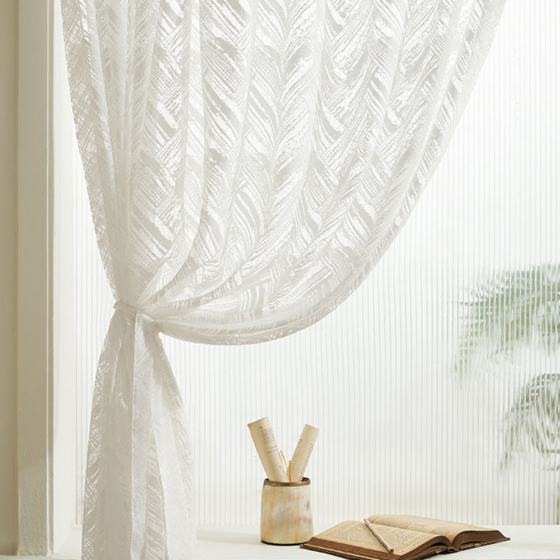DIHIN HOME White Abstract Waves Pattern,Sheer Curtain, Grommet Window Curtain for Living Room ,52x63-inch,1 Panel Roman Shades Curtains Window Blinds custom curtains blackout curtains curtains for living room sheer curtains curtain fabric linen curtains kitchen curtains velvet curtains pinch pleat curtains bay window curtains outdoor curtains pleated curtains floral curtains dining room curtains kitchen valances drapes for bedroom patio curtains nursery curtains grommet curtains