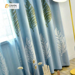 DIHIN HOME White and Green Leaves Printed，Blackout Grommet Window Curtain for Living Room ,52x63-inch,1 Panel Roman Shades Curtains Window Blinds custom curtains blackout curtains curtains for living room sheer curtains curtain fabric linen curtains kitchen curtains velvet curtains pinch pleat curtains bay window curtains outdoor curtains pleated curtains floral curtains dining room curtains kitchen valances drapes for bedroom patio curtains nursery curtains grommet curtains