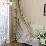 DIHIN HOME White and Red Flowers Printed，Blackout Grommet Window Curtain for Living Room ,52x63-inch,1 Panel Roman Shades Curtains Window Blinds custom curtains blackout curtains curtains for living room sheer curtains curtain fabric linen curtains kitchen curtains velvet curtains pinch pleat curtains bay window curtains outdoor curtains pleated curtains floral curtains dining room curtains kitchen valances drapes for bedroom patio curtains nursery curtains grommet curtains