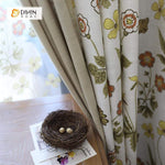 DIHIN HOME White and Red Flowers Printed，Blackout Grommet Window Curtain for Living Room ,52x63-inch,1 Panel Roman Shades Curtains Window Blinds custom curtains blackout curtains curtains for living room sheer curtains curtain fabric linen curtains kitchen curtains velvet curtains pinch pleat curtains bay window curtains outdoor curtains pleated curtains floral curtains dining room curtains kitchen valances drapes for bedroom patio curtains nursery curtains grommet curtains